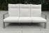 Vrtna sofa Venedig 3-sed z oblazinjenjem iz aluminija - barva: sivi aluminij, globina: 790 mm, širina: 1930 mm, višina: 960 mm