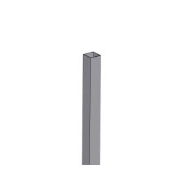 Alu steber 100 x 100 x 4 mm - barva: antracit, dolžina: 75 cm